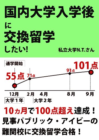 TOEFL(R)TEST対策コース スコアアップ事例UG7